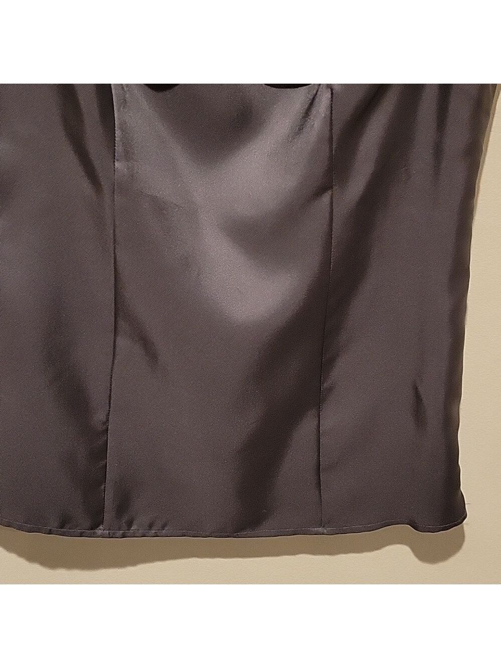 ❤️ LIKE NEW! BANANA REPUBLIC SILK TWILL PUFF CAP SLEEVE TOP, 2 - Picture 3 of 7
